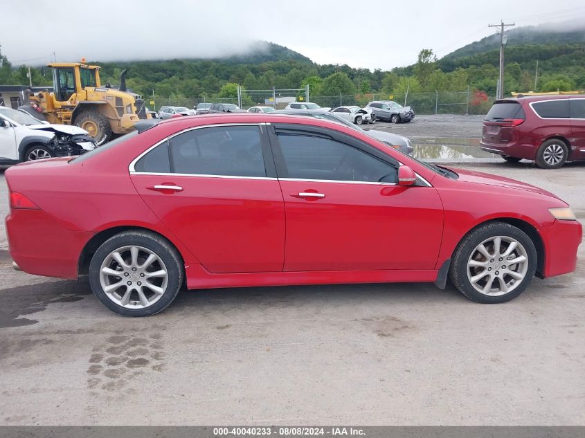 2006 Acura Tsx VIN: JH4CL96856C026654 Lot: 40040233