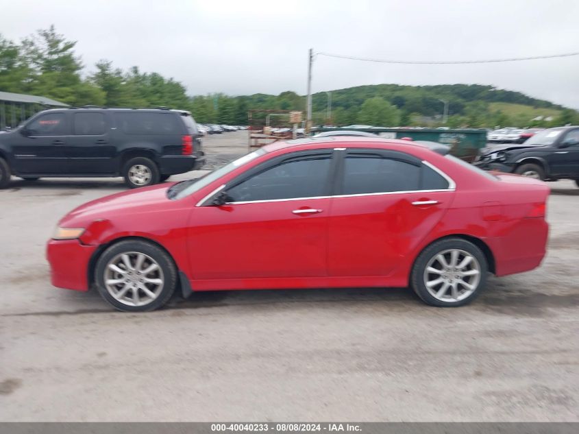 2006 Acura Tsx VIN: JH4CL96856C026654 Lot: 40040233