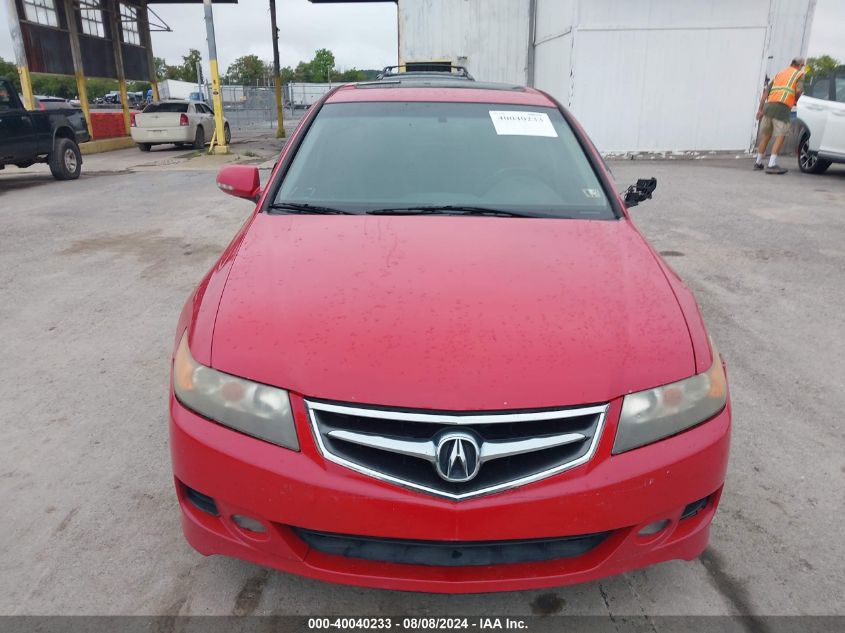 2006 Acura Tsx VIN: JH4CL96856C026654 Lot: 40040233