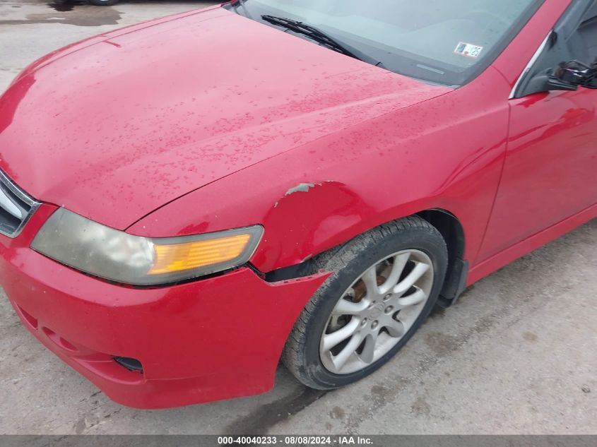 2006 Acura Tsx VIN: JH4CL96856C026654 Lot: 40040233