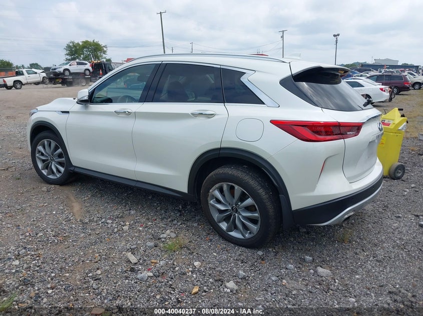 2020 Infiniti Qx50 Pure/Luxe/Essential/Sensory/Autograph VIN: 3PCAJ5M15LF121274 Lot: 40040237