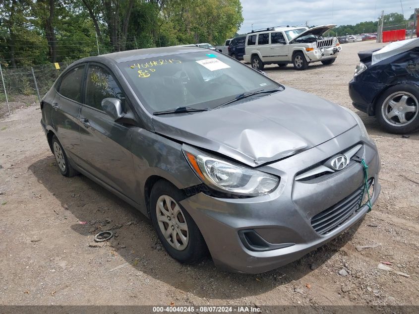 2014 Hyundai Accent Gls/Gs VIN: KMHCT4AE2EU753174 Lot: 40040245