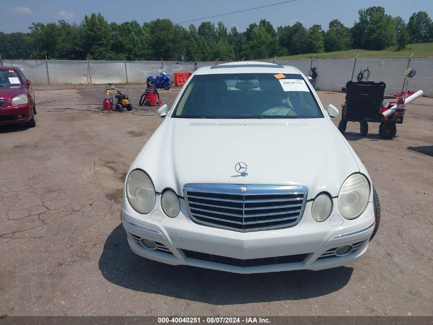 2008 Mercedes-Benz E 350 VIN: WDBUF56X58B203904 Lot: 40040251