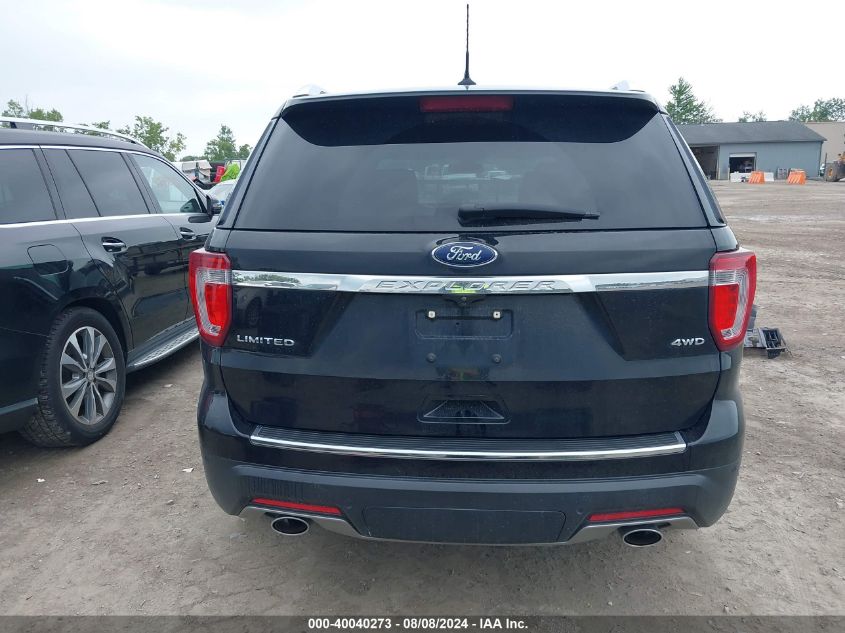 2019 Ford Explorer Limited VIN: 1FM5K8F81KGA71211 Lot: 40040273