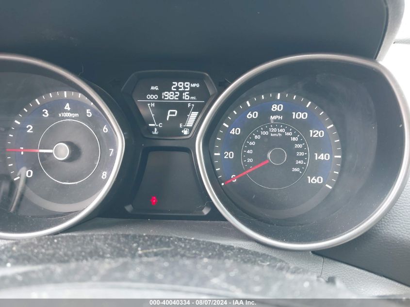 2012 Hyundai Elantra Limited VIN: 5NPDH4AE9CH106644 Lot: 40040334