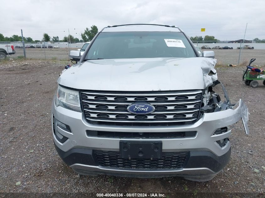 2016 Ford Explorer Limited VIN: 1FM5K8F83GGC09533 Lot: 40040336