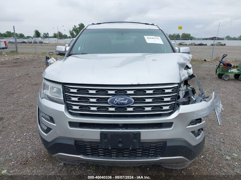 2016 Ford Explorer Limited VIN: 1FM5K8F83GGC09533 Lot: 40040336