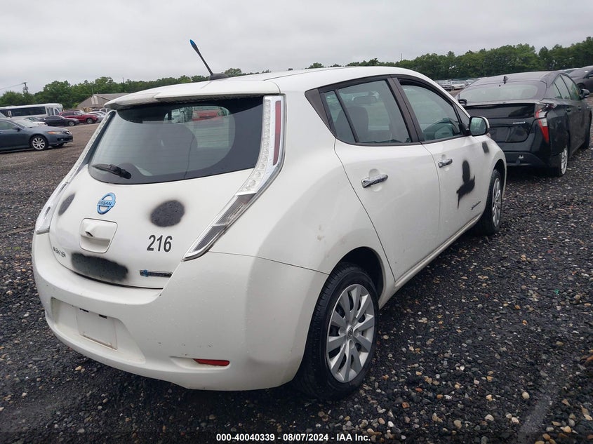 2013 NISSAN LEAF S/SV/SL - 1N4AZ0CP3DC410305