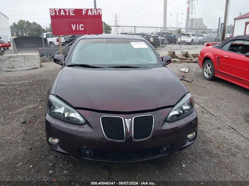 2006 Pontiac Grand Prix Gxp VIN: 2G2WC58C261118209 Lot: 40040341