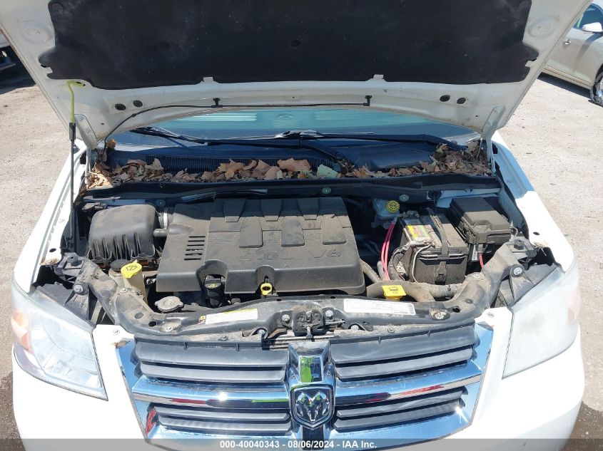 2010 Dodge Grand Caravan Sxt VIN: 2D4RN5DX4AR342347 Lot: 40040343