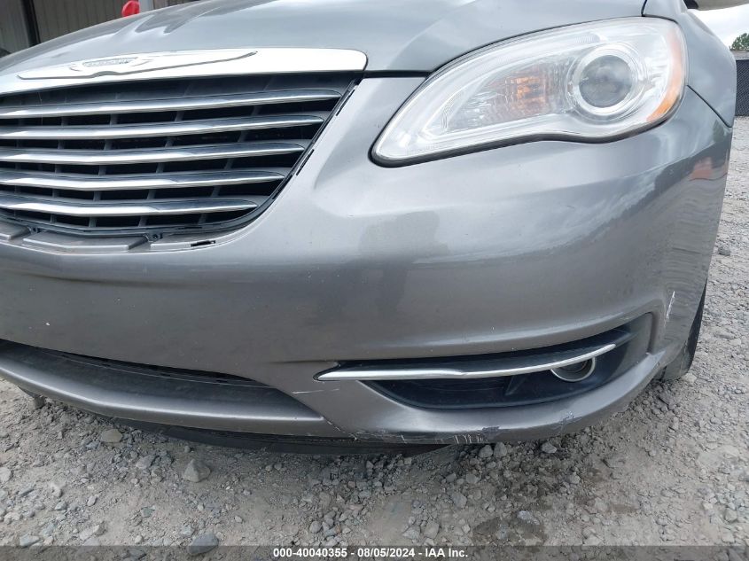 2013 Chrysler 200 Limited VIN: 1C3CCBCG8DN533574 Lot: 40040355