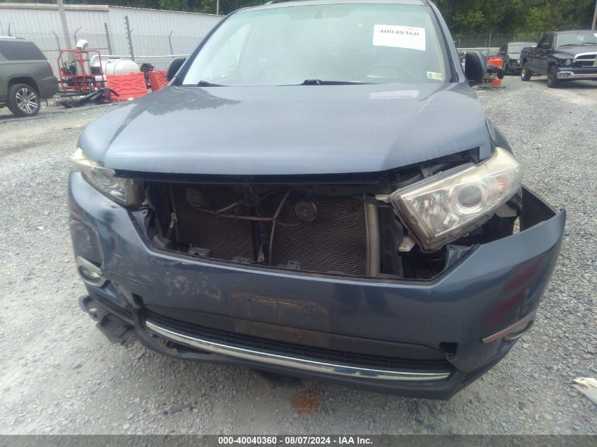 2013 Toyota Highlander Se V6 VIN: 5TDBK3EH7DS245772 Lot: 40040360