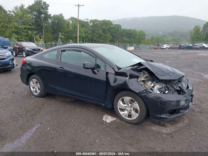 2013 Honda Civic Lx VIN: 2HGFG3B55DH530032 Lot: 40040361