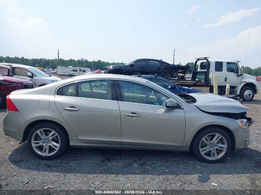 YV1612TD8F1314767 2015 Volvo S60 T5 Platinum