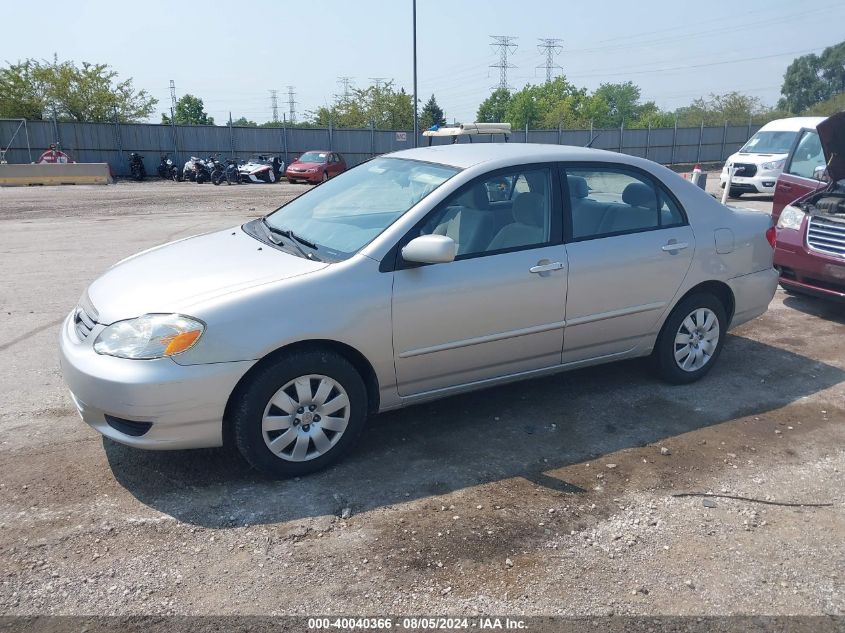 2004 Toyota Corolla Le VIN: 1NXBR32E44Z193028 Lot: 40040366