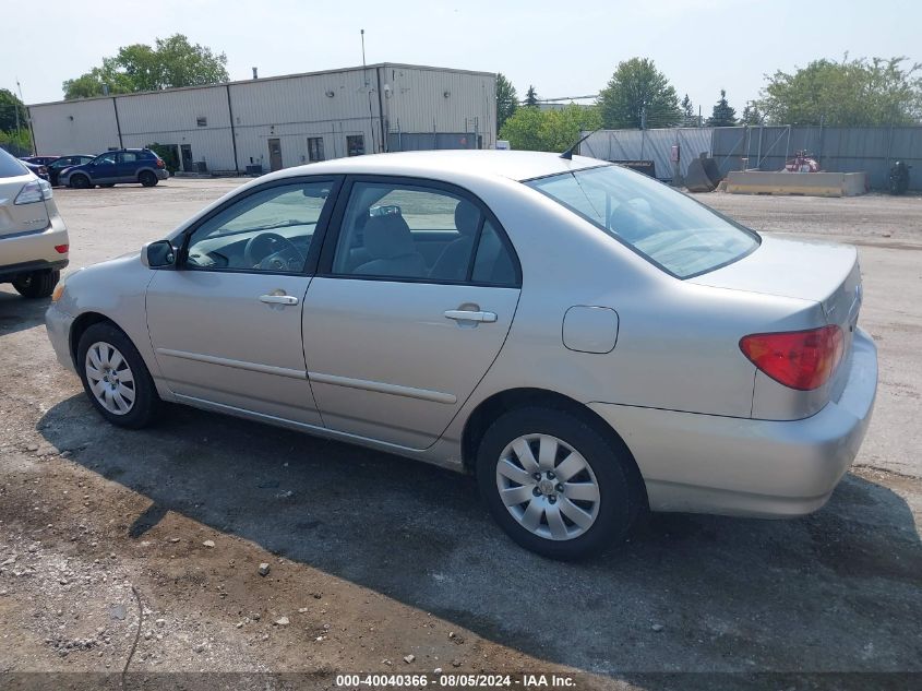 2004 Toyota Corolla Le VIN: 1NXBR32E44Z193028 Lot: 40040366