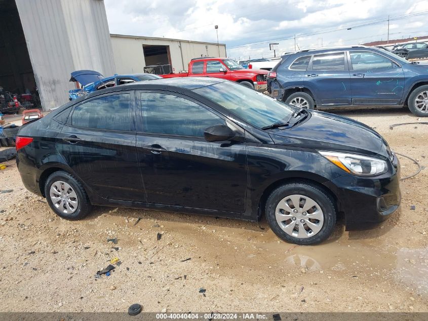 2017 Hyundai Accent Se VIN: KMHCT4AE4HU353489 Lot: 40040404