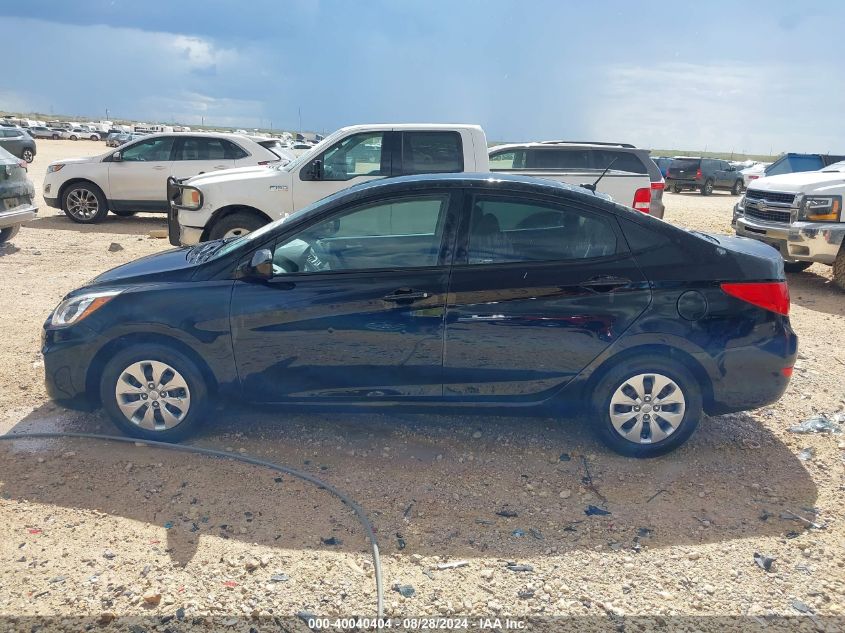 2017 Hyundai Accent Se VIN: KMHCT4AE4HU353489 Lot: 40040404