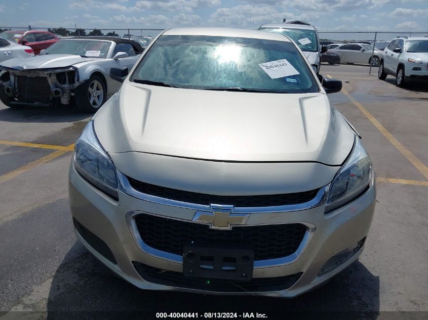 2015 Chevrolet Malibu Ls VIN: 1G11B5SL9FF276727 Lot: 40040441