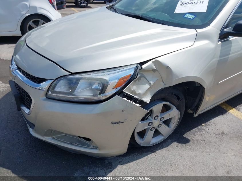 2015 Chevrolet Malibu Ls VIN: 1G11B5SL9FF276727 Lot: 40040441