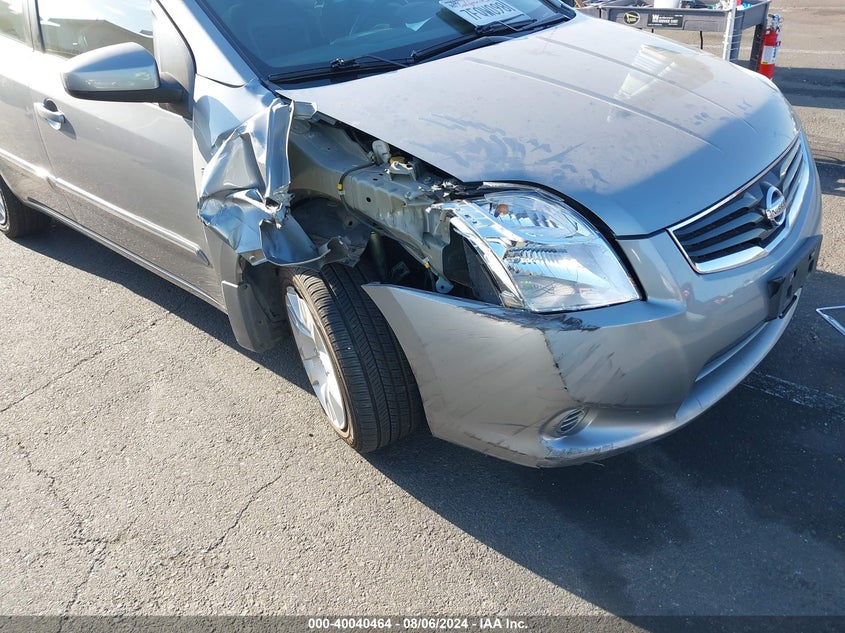 2012 Nissan Sentra 2.0 S VIN: 3N1AB6AP2CL671368 Lot: 40040464