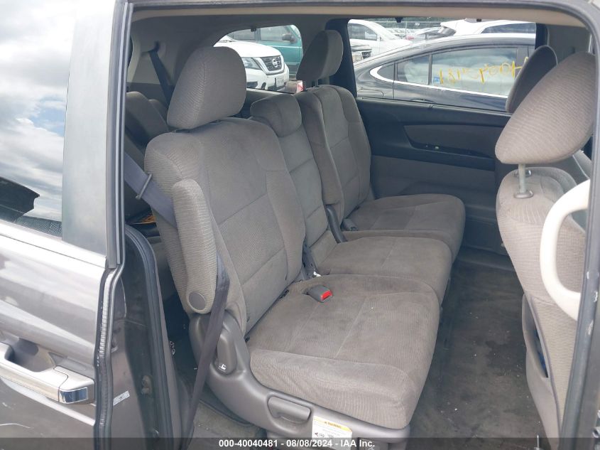 2012 Honda Odyssey Ex VIN: 5FNRL5H43CB080418 Lot: 40040481