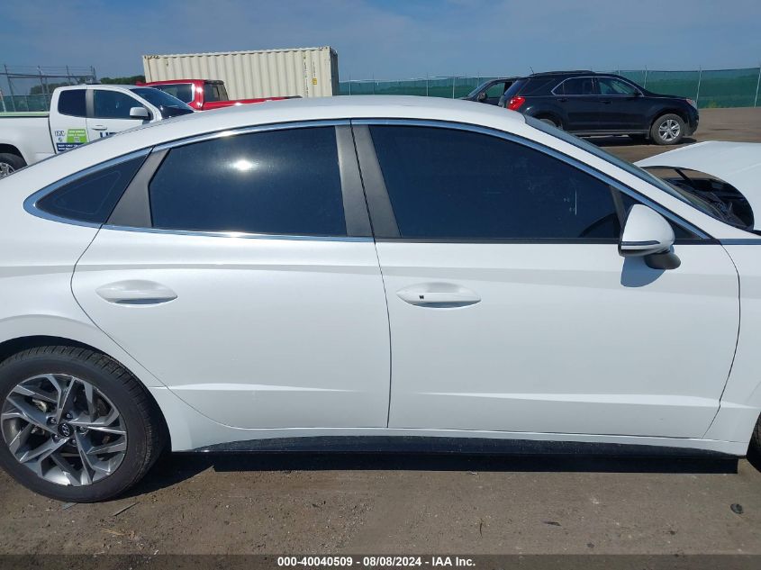 2022 Hyundai Sonata Sel VIN: KMHL64JAXNA238574 Lot: 40040509