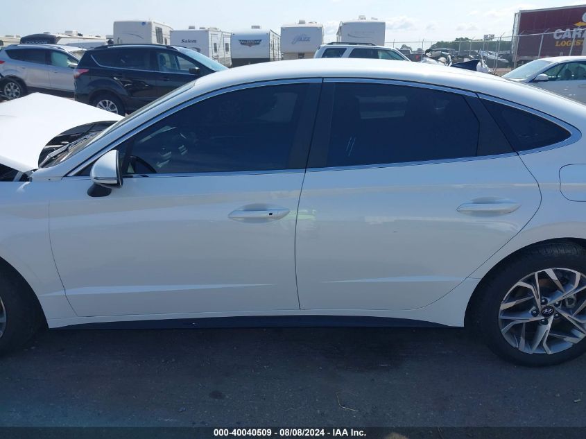 2022 Hyundai Sonata Sel VIN: KMHL64JAXNA238574 Lot: 40040509