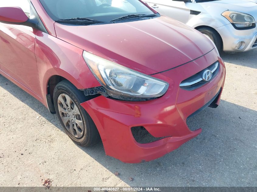 2016 Hyundai Accent Se VIN: KMHCT4AE3GU946470 Lot: 40040527