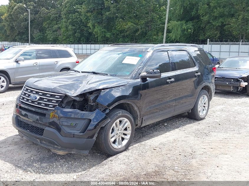 1FM5K8B81HGE18339 2017 FORD EXPLORER - Image 2