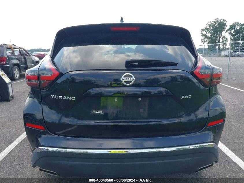 2019 Nissan Murano S VIN: 5N1AZ2MS0KN113787 Lot: 40040560