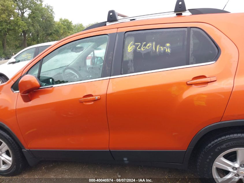 2016 Chevrolet Trax Lt VIN: KL7CJLSB5GB662811 Lot: 40040574