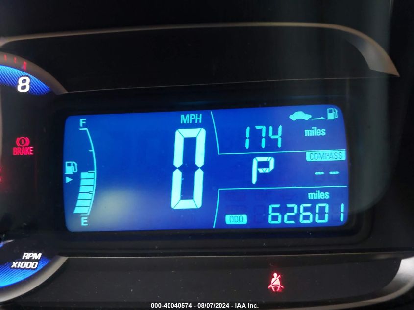 2016 Chevrolet Trax Lt VIN: KL7CJLSB5GB662811 Lot: 40040574