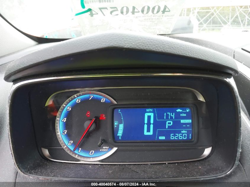 2016 Chevrolet Trax Lt VIN: KL7CJLSB5GB662811 Lot: 40040574