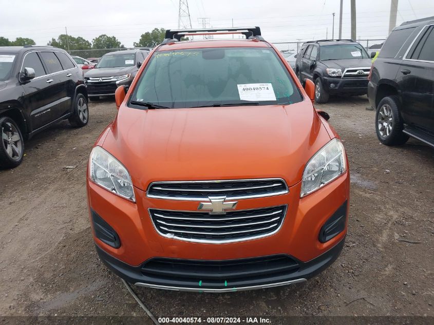 2016 Chevrolet Trax Lt VIN: KL7CJLSB5GB662811 Lot: 40040574