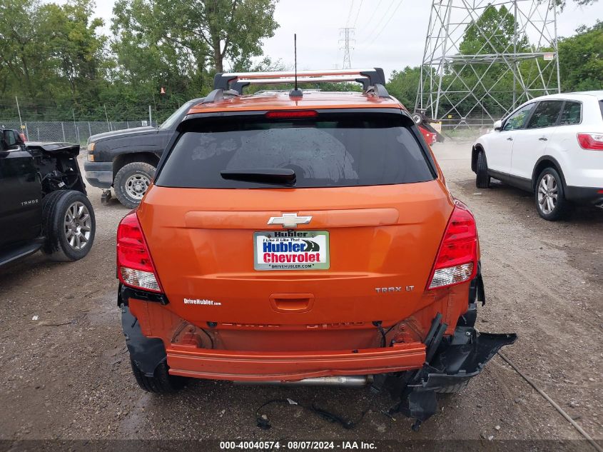 2016 Chevrolet Trax Lt VIN: KL7CJLSB5GB662811 Lot: 40040574