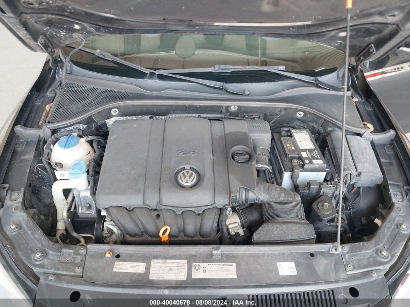 2012 Volkswagen Passat Se VIN: 1VWBH7A35CC076624 Lot: 40040578