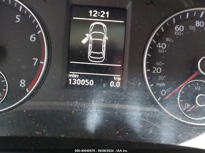 2012 Volkswagen Passat Se VIN: 1VWBH7A35CC076624 Lot: 40040578