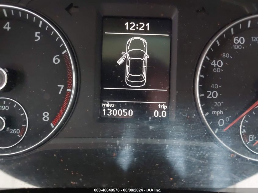 2012 Volkswagen Passat Se VIN: 1VWBH7A35CC076624 Lot: 40040578