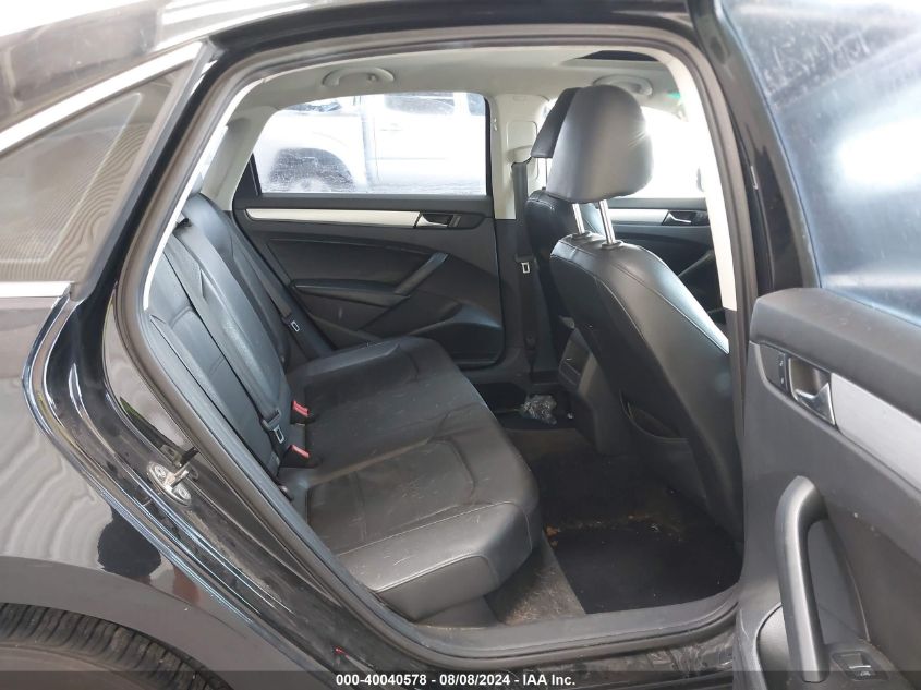 2012 Volkswagen Passat Se VIN: 1VWBH7A35CC076624 Lot: 40040578