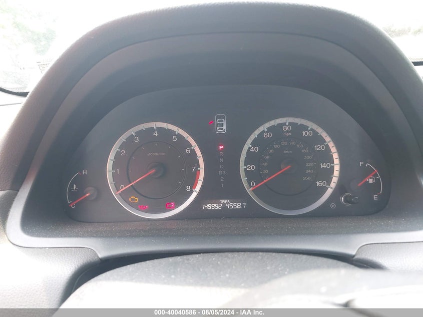 2010 Honda Accord 2.4 Ex VIN: 1HGCP2F73AA044113 Lot: 40040586