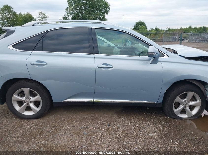 2010 Lexus Rx 350 VIN: 2T2BK1BA4AC028451 Lot: 40040600