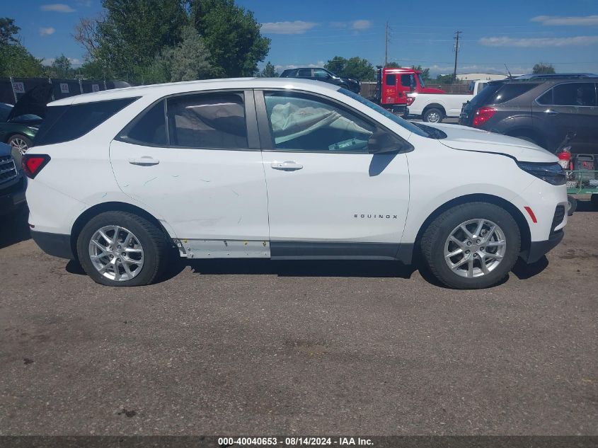 2022 CHEVROLET EQUINOX AWD LS - 2GNAXSEV1N6101733