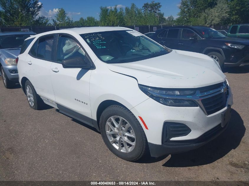 2GNAXSEV1N6101733 2022 CHEVROLET EQUINOX - Image 1