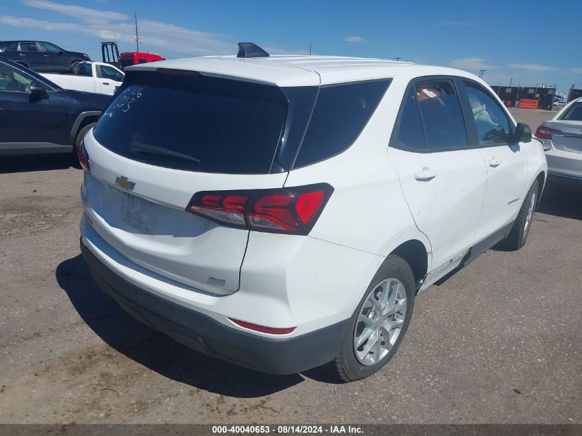 2022 CHEVROLET EQUINOX AWD LS - 2GNAXSEV1N6101733