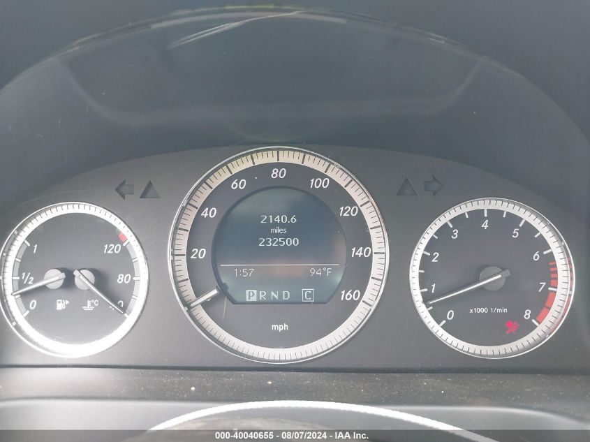 2009 Mercedes-Benz C 300 Luxury/Sport VIN: WDDGF54X29R042590 Lot: 40040655