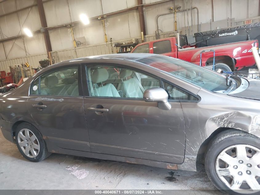 2009 Honda Civic Lx VIN: 2HGFA16559H512010 Lot: 40040671