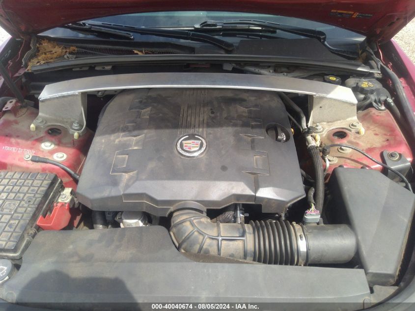 2011 Cadillac Cts Standard VIN: 1G6DC5EY1B0168658 Lot: 40040674