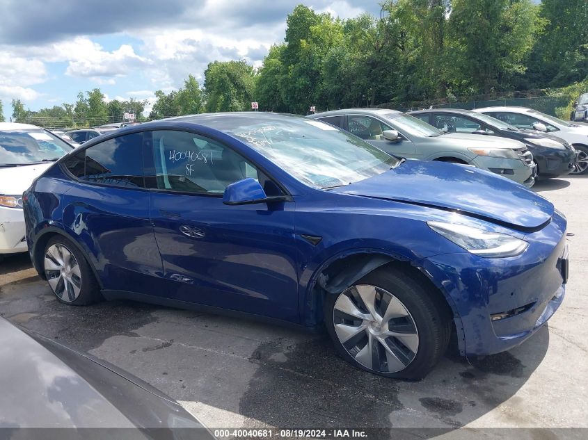 2020 Tesla Model Y Long Range Dual Motor All-Wheel Drive VIN: 5YJYGDEE4LF046933 Lot: 40040681