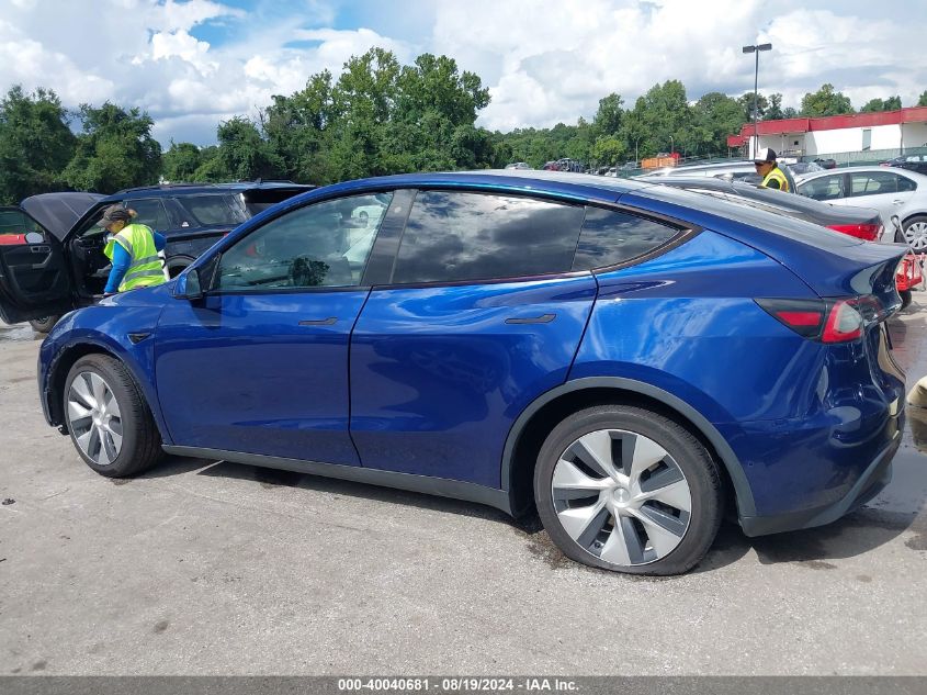 2020 Tesla Model Y Long Range Dual Motor All-Wheel Drive VIN: 5YJYGDEE4LF046933 Lot: 40040681